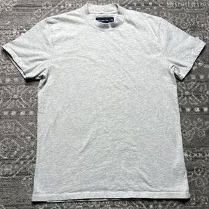 ABERCROMBIE & FITCH A&F MEN's High Crewneck T-shirt Tee Size Medium Gray Retro